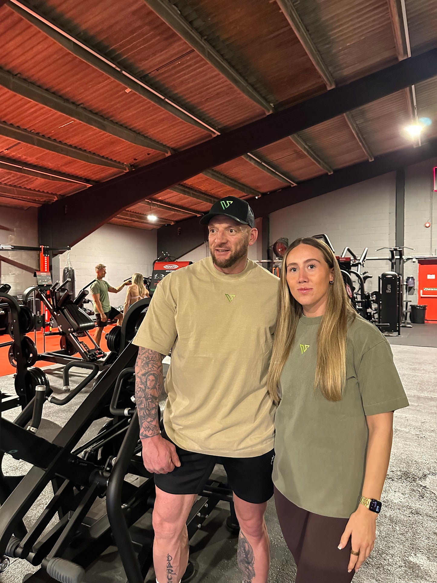 Oversized Training T-Shirts Stone