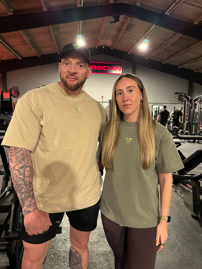 Oversized Training T-Shirts Stone