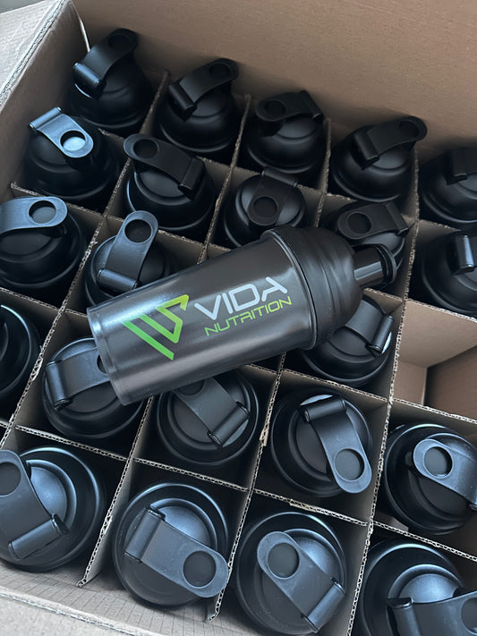 Black Vida Nutrition Shaker Cup