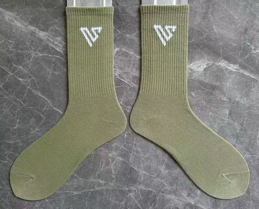 Performance Crew Socks - Sage