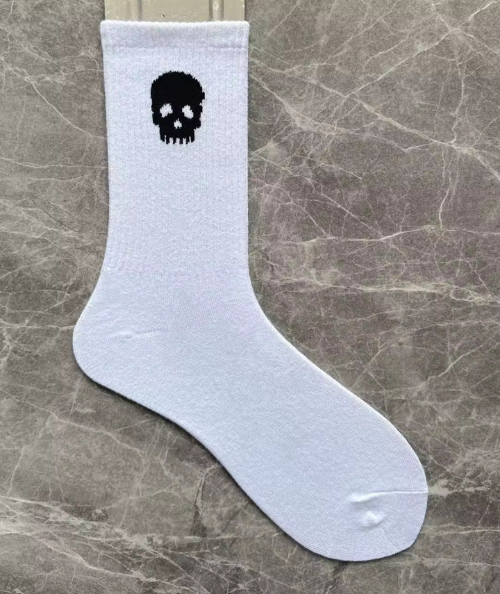 Performance Crew Socks - White